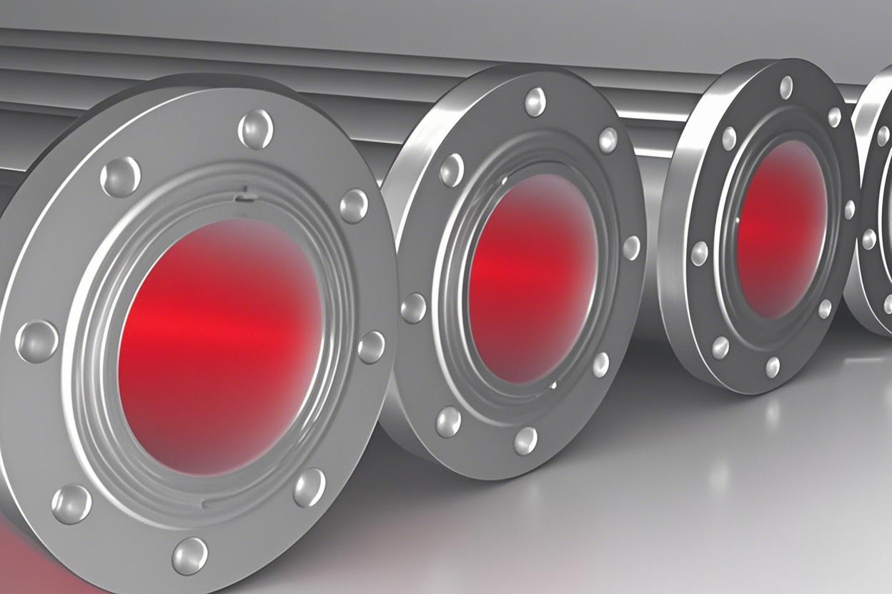 大口径法兰连接衬塑钢管