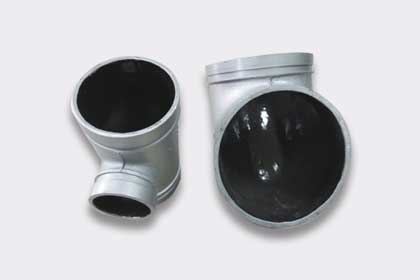 沟槽内搪瓷外烤漆管件